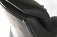 Teknik Goliath Light Executive Black Leather Faced Office Chair with Matching Padded Armrests and 150kg Rated Gas Lift - image 5