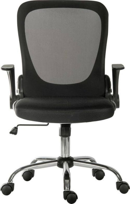 Teknik Flip Mesh Executive chair in Black with Fixed Aerated Mesh Backrest and Flip up Armrests - image 3