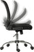 Teknik Flip Mesh Executive chair in Black with Fixed Aerated Mesh Backrest and Flip up Armrests - image 6