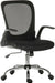 Teknik Flip Mesh Executive chair in Black with Fixed Aerated Mesh Backrest and Flip up Armrests