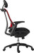 Teknik Rapport Mesh Luxury Curved Executive Chair in Red with Removable Headrest and Height Adjustable Arms - image 14