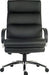 Teknik Samson Heavy duty black leather look executive chair with matching padded armrests and sturdy nylon base. - image 2