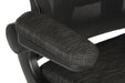 Teknik Hercules Heavy Duty Executive chair with mesh backrest flip up arms and rated to 35 stone - image 3