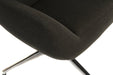Teknik Fjord Nest chair in Carbon with high curving back Mainline Plus fabric - image 6
