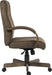 Teknik Glencoe Executive armchair in a suede effect finish with matching padded armrests and a driftwood effect wooden arms and base - image 2