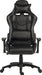 Teknik Yokohama Gaming chair in Black PU with height adjustable padded arms, racing style backrest design - image 2