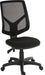 Teknik Vanguard Executive mesh back and black fabric seat accepts optional armrests