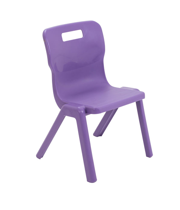 Titan One Piece Size 3 Chair Purple