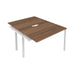 Cb 2 Person Extension Bench With Cut Out 1400 X 800 Dark Walnut White