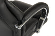 Teknik Colossus Heavy Duty Executive chair with bonded leather faced backrest, stylish chrome armrests with soft pads - image 3