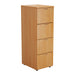 4 Drawer Filing Cabinet Beech