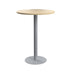 Contract High Table Maple With Grey Leg 800Mm