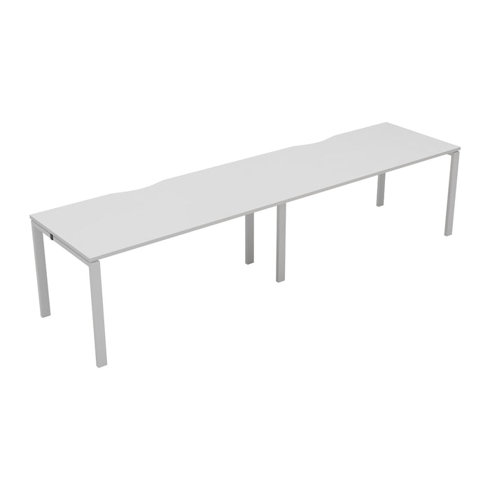 Cb 2 Person Single Bench With Cut Out 1200 X 800 Nova Oak Silver