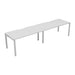 Cb 2 Person Single Bench With Cut Out 1200 X 800 Nova Oak Silver