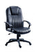 Teknik City Leather Faced Executive Office Chair With Durable Nylon Armrests and Matching Five Star Base