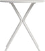 Teknik Skandi Multi Purpose Round Table in White with wipe clean top, matching white legs and easy self assembly - image 2
