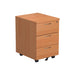 3 Drawer Mobile Pedestal Beech