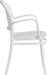 Teknik Pack of 2 Skandi Café Armchair in white wipe clean finish perfect for breakout and canteens (MOQ of 2 - priced individually) - image 2