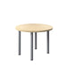 One Fraction Plus Circular Meeting Table 1000 Maple