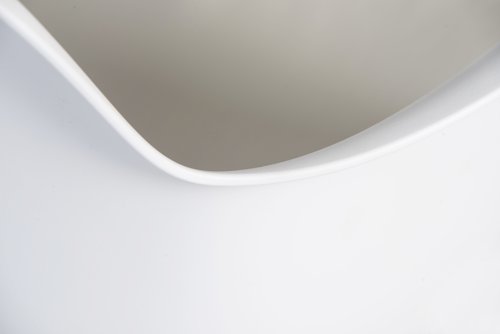 Teknik Pack of 2 Skandi Dining chair in white durable beech effect legs perfect for breakout and canteens (MOQ of 2 - priced individually) - image 6