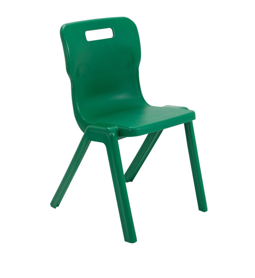 Titan One Piece Size 6 Chair Green