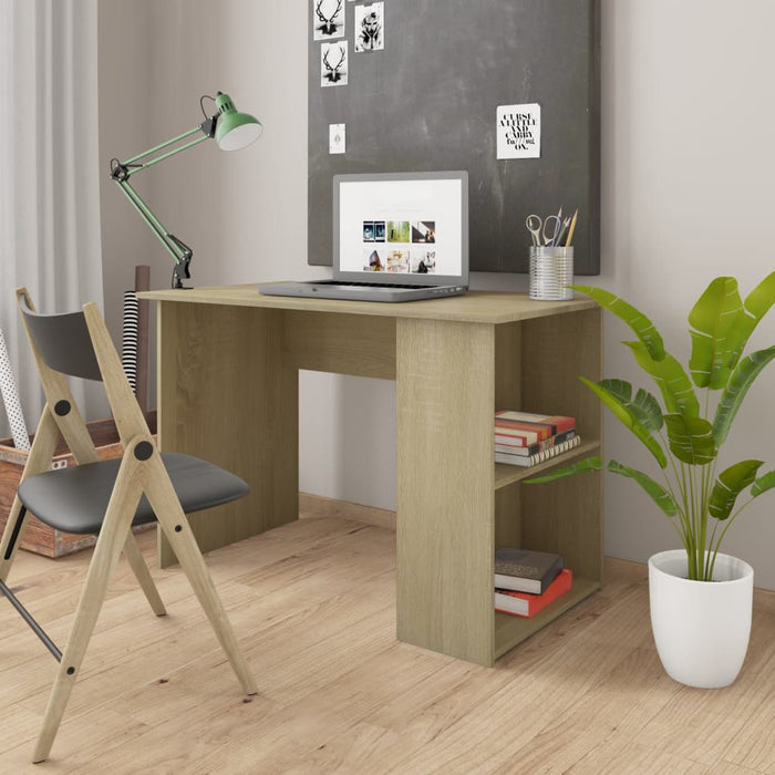 Desk Sonoma Oak 110x60x73 cm Engineered Wood