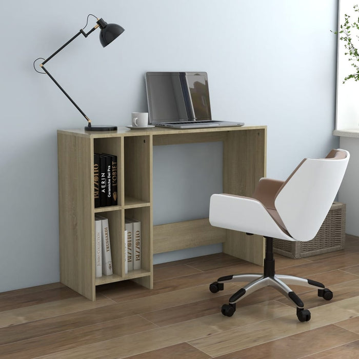 Notebook Desk Sonoma Oak 102,5x35x75 cm Engineered Wood