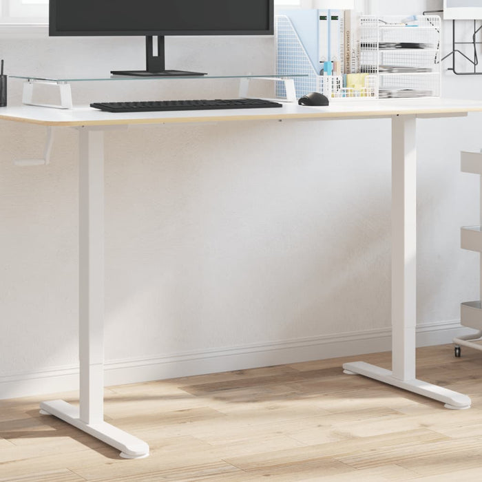 Standing Desk Frame White (94-135)x60x(70-114) cm Steel