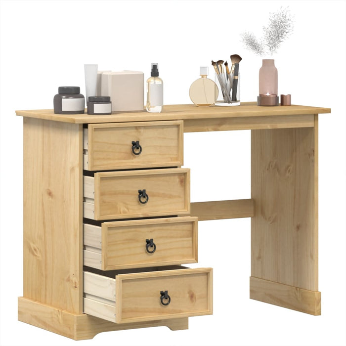 Dressing Table "Corona"104x47x75 cm Solid Wood Pine