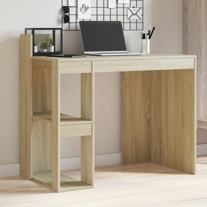 Office Desk Sonoma Oak 103,5x56,5x94 cm Engineered Wood