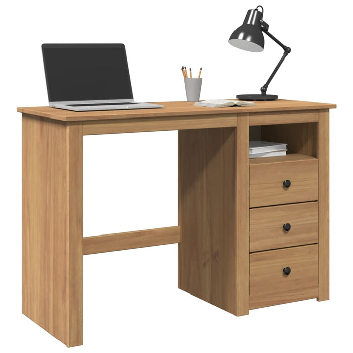 Desk "Panama" 112x45x75 cm Solid Wood Pine