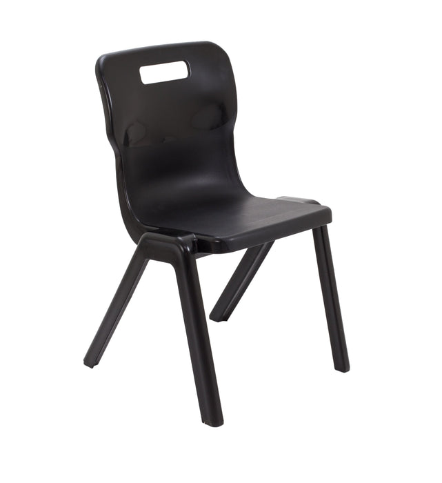 Titan One Piece Size 5 Chair Black