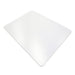 Teknik PVC Chair Mat for Hard Floors, smooth backed, lightly embossed top surface 900x1200mm