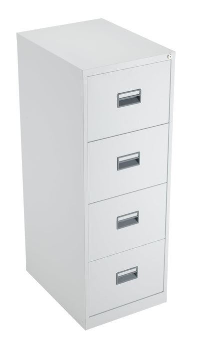 Talos Tc Steel 4 Drawer Filing Cabinet White