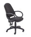 Calypso 2 High Back Operator Chair Charcoal Fixed Arms