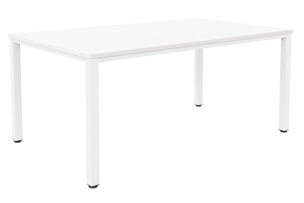 Fraction Infinity Meeting Table 200 X 100 White White Legs