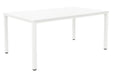 Fraction Infinity Meeting Table 200 X 100 White White Legs