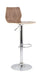 Stork Gas Lift Stool Walnut