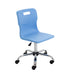 Titan Swivel Senior Chair Sky Blue Castors