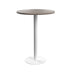 Contract High Table Grey Oak With White Leg 800Mm