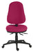 Teknik Ergo Comfort Air Spectrum Executive Operator Chair Pump up Lumbar Support Certified for 24hr use Claret
