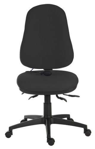 Teknik Ergo Comfort Air Spectrum Executive Operator Chair Pump up Lumbar Support Certified for 24hr use Black