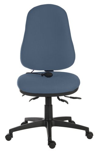 Teknik Ergo Comfort Air Spectrum Executive Operator Chair Pump up Lumbar Support Certified for 24hr use Steel