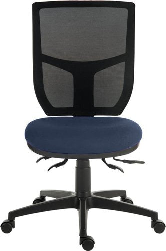 Teknik Ergo Comfort Air Spectrum Executive Operator Chair Pump up Lumbar Support Certified for 24hr use Royal
