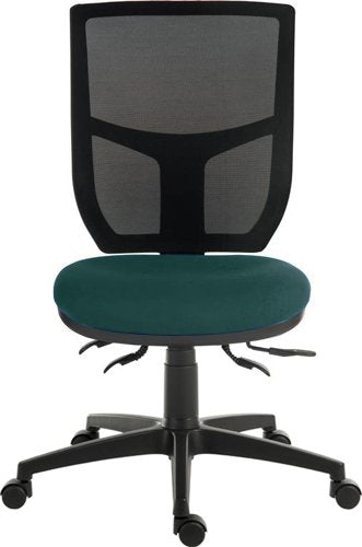 Teknik Ergo Comfort Air Spectrum Executive Operator Chair Pump up Lumbar Support Certified for 24hr use Mermaid