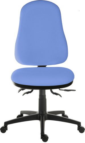 Teknik Ergo Comfort Spectrum Executive Operator Chair Certified for 24hr use Bluebell