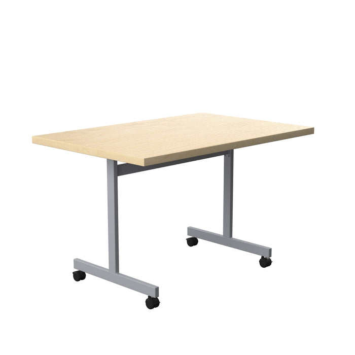 One Eighty Tilting Rectangular Table 1200 X 800 Maple