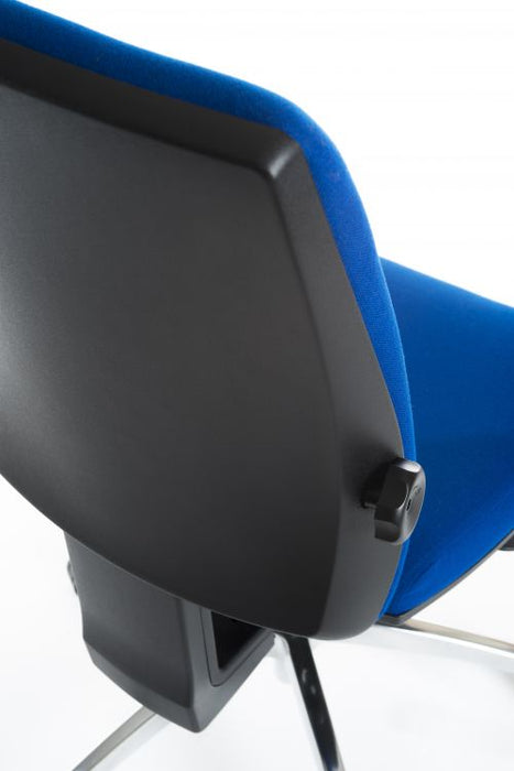 Teknik Ergo Plus Black Fabric 24 Hour Operator Chair Aluminium Pyramid Base Rated up to 24 Stone Optional Arm Rests - image 14
