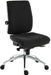 Teknik Ergo Plus Black Fabric 24 Hour Operator Chair Aluminium Pyramid Base Rated up to 24 Stone Optional Arm Rests - image 2