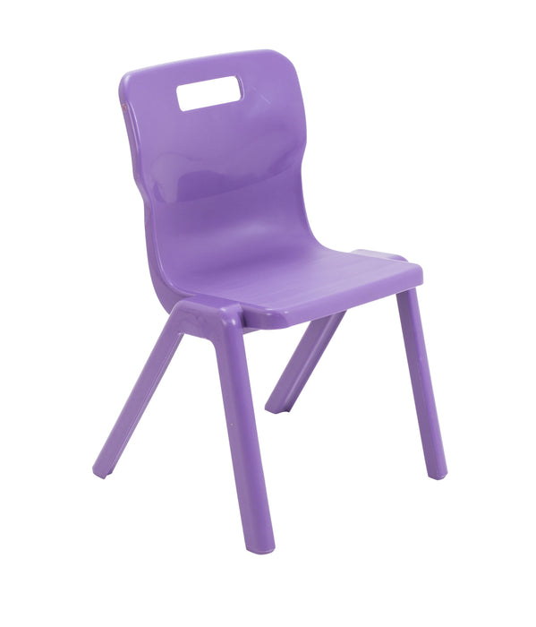 Titan One Piece Size 4 Chair Purple